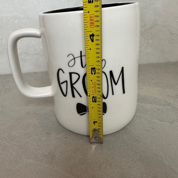 Mary Square "The Groom" 20 oz Organic Ceramic Coffee Mug New Wedding - Picture 5 of 6